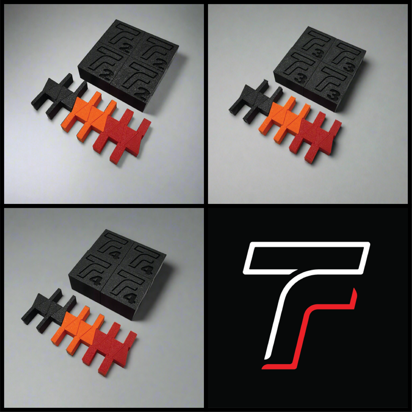 Variety 2 pack 2",3",4"