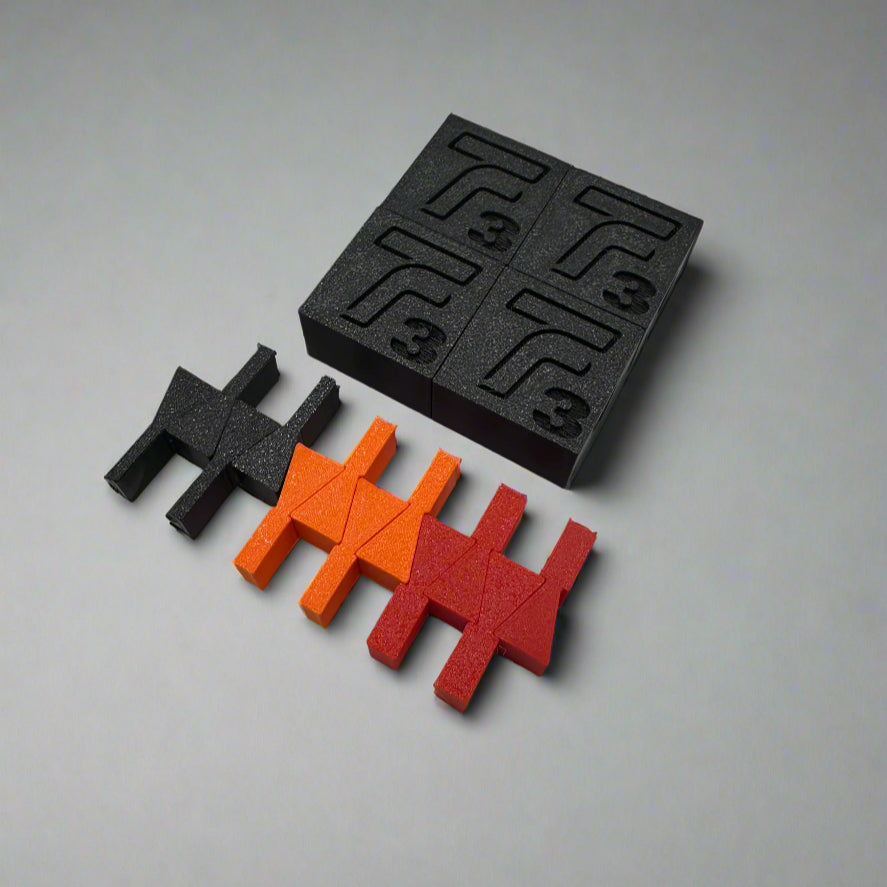 Variety 2 pack 3",4", 7"