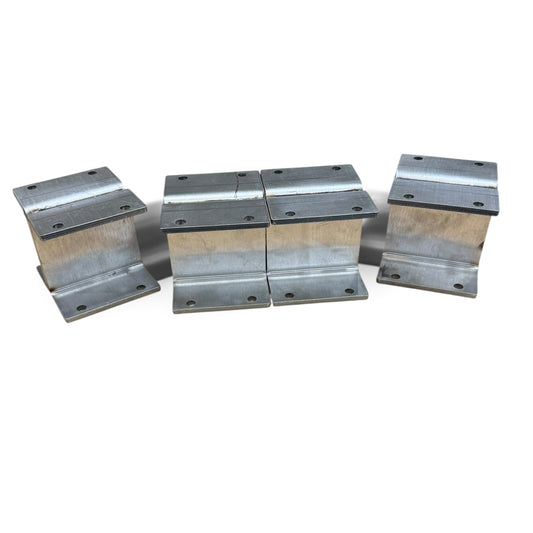 Caster Riser 4.5 X 4 x 4" Riser (4 Pack)
