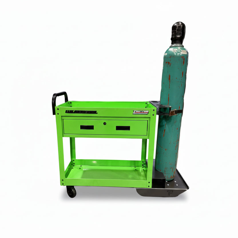 HF 30" Single Drawer Tech Cart- Single Tank Welding Cart Kit