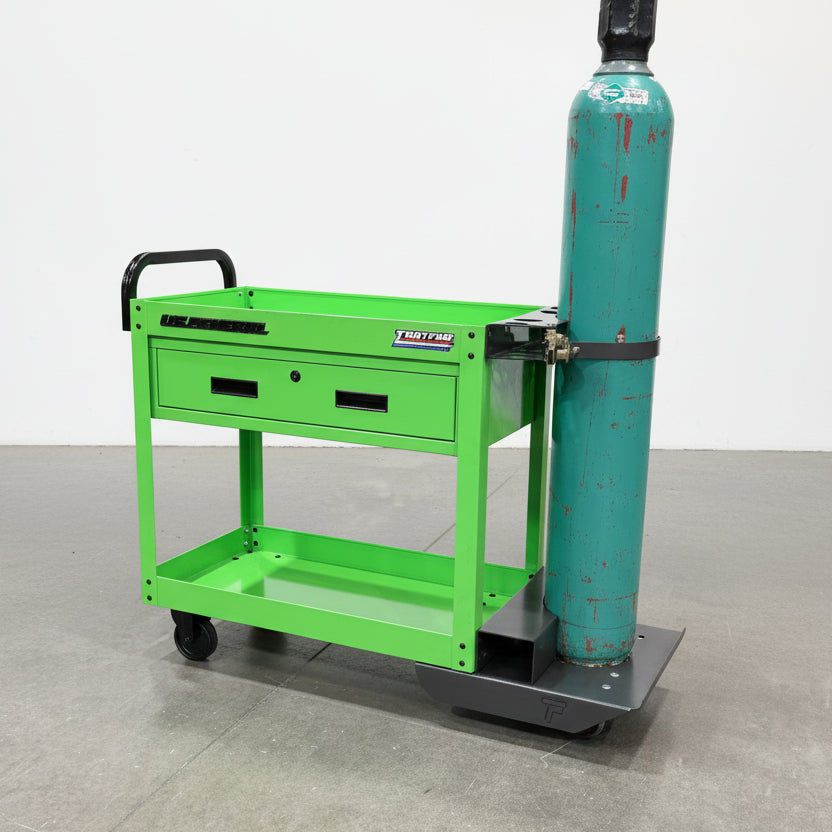 HF 30" Single Drawer Tech Cart- Single Tank Welding Cart Kit
