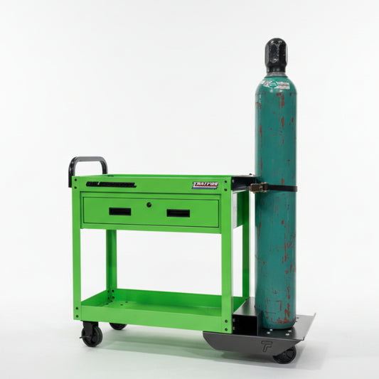 HF 30" Single Drawer Tech Cart- Single Tank Welding Cart Kit