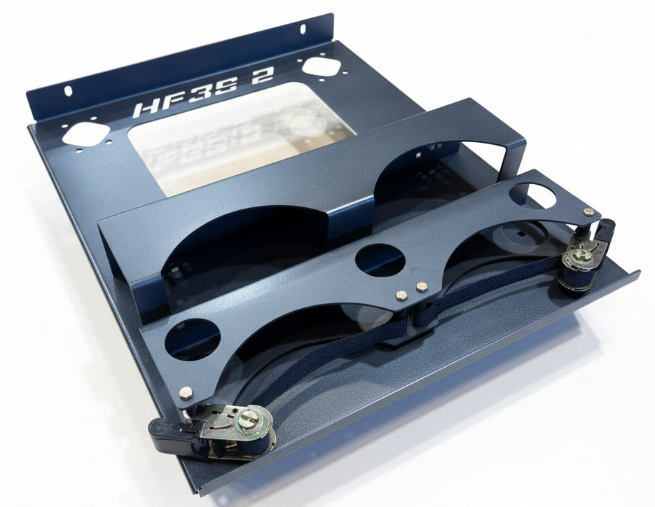 HF End Cabinet Kit Dual Tank (With Casters)