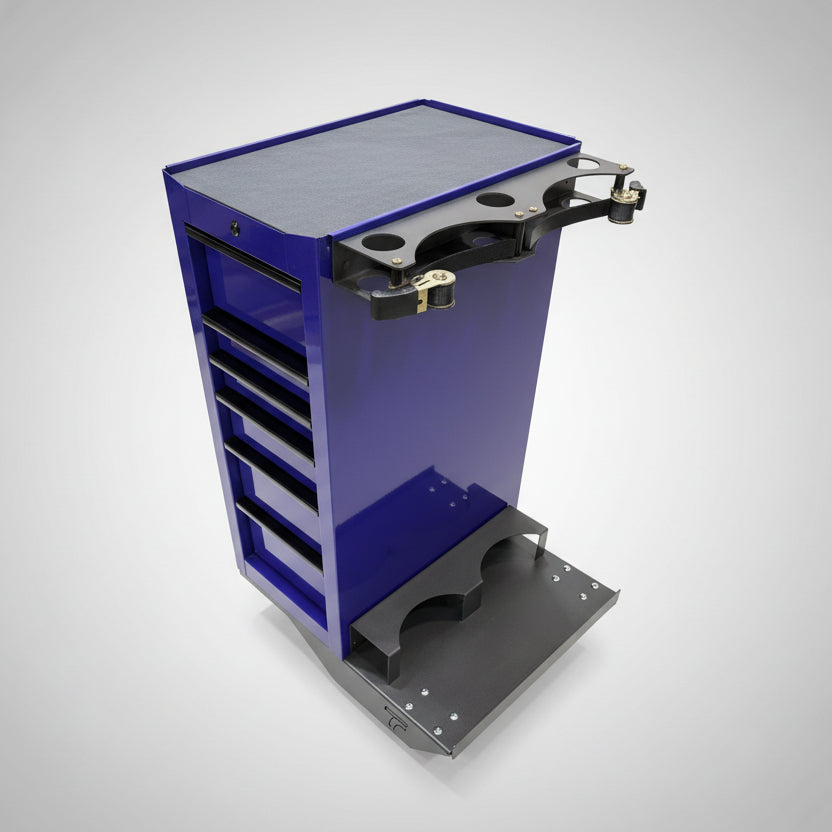 HF End Cabinet Kit Dual Tank (With Casters)