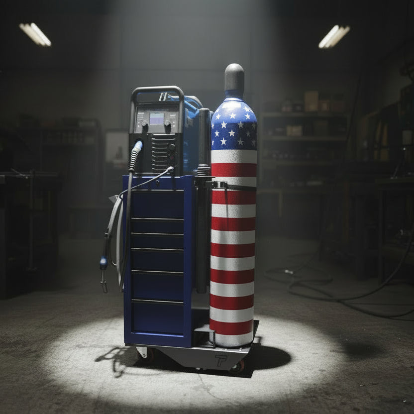 HF End Cabinet Kit Dual Tank (With Casters)