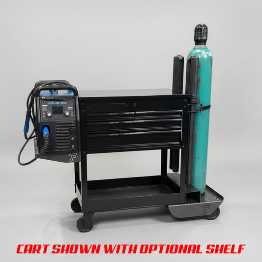 HF 4 Drawer Tech Cart- Single Tank Welding Cart Kit