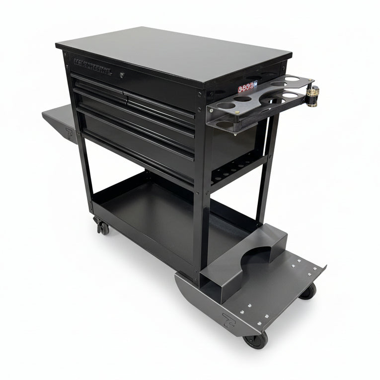 HF 4 Drawer Tech Cart- Single Tank Welding Cart Kit