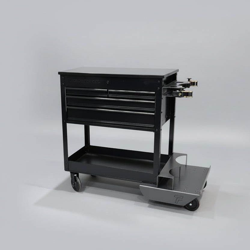 HF 4 Drawer Tech Cart- Dual Tank Welding Cart Kit