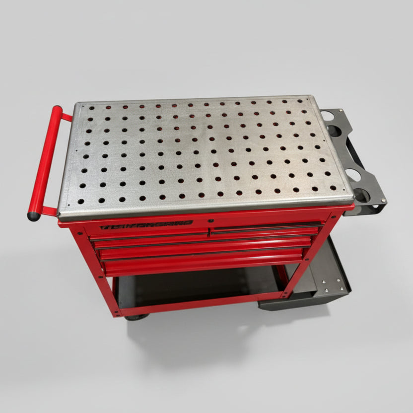 HF4-5/8 Welding Top (HF 4 Drawer Tech Cart)