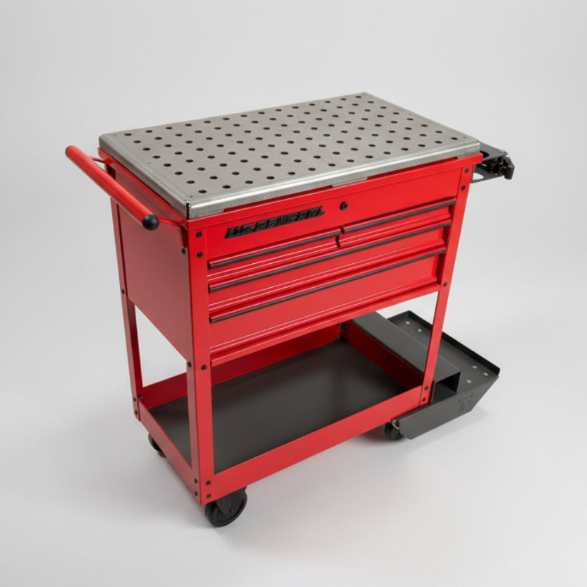 HF4-5/8 Welding Top (HF 4 Drawer Tech Cart)