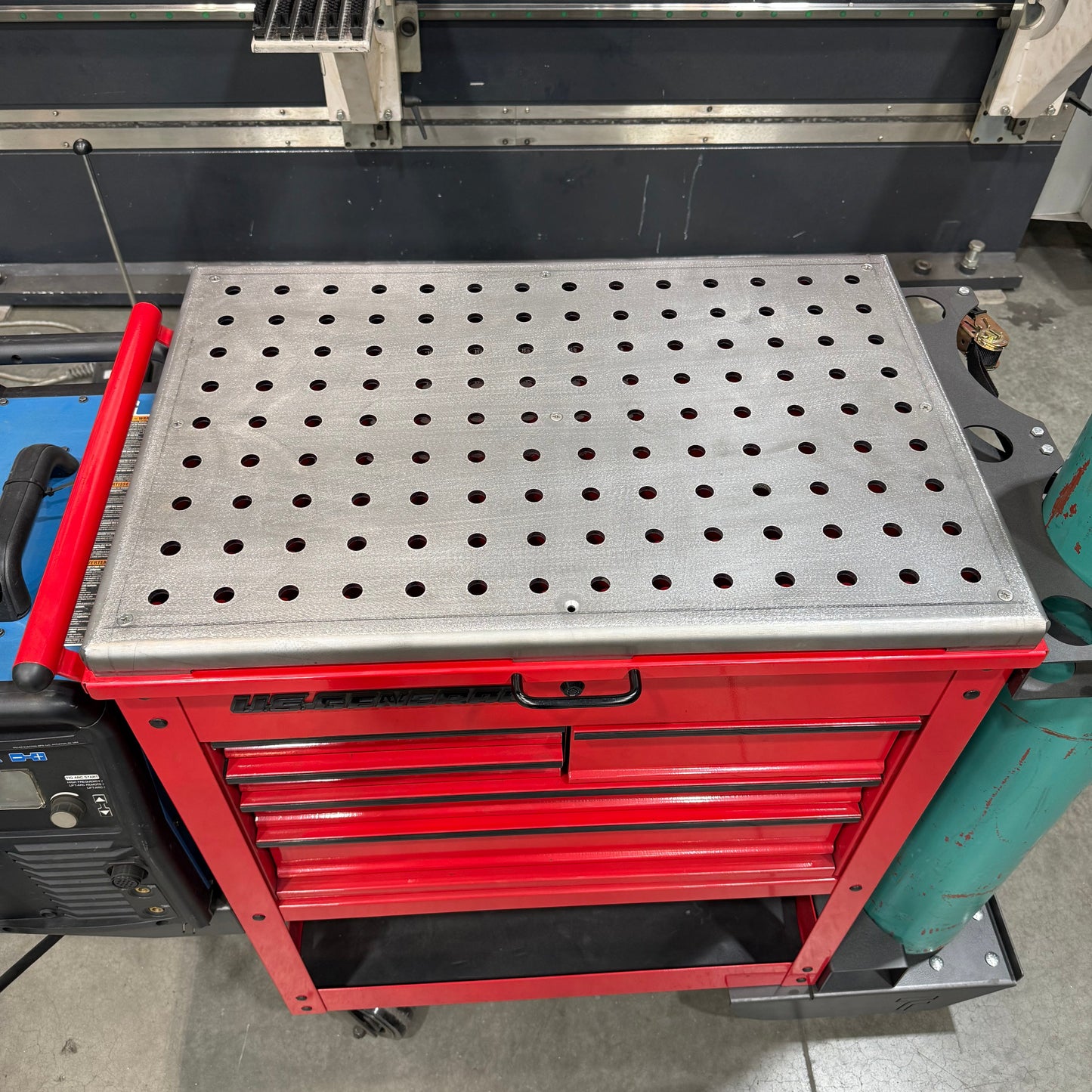 HF5-3/4 Welding Top (HF 5 Drawer Mechanics Cart)