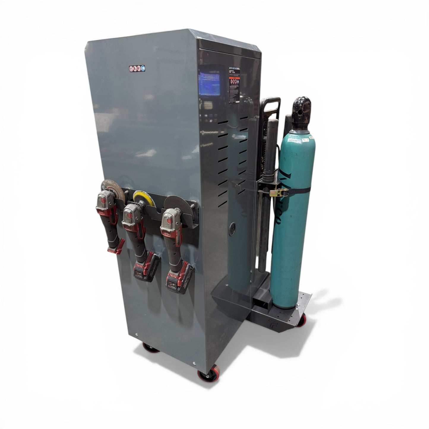 HF Locker Dual Tank Kit with End Cabinet Single Tank Kit