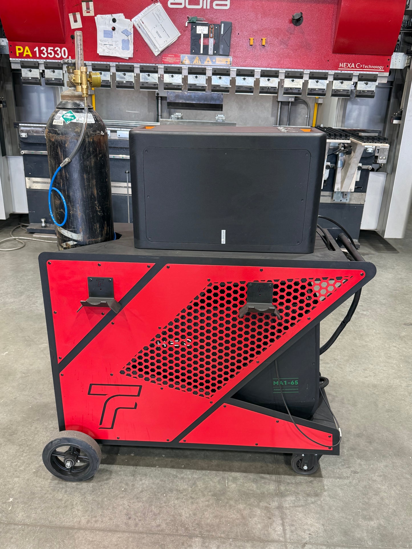 Laser Welding Cart DXF and Plans