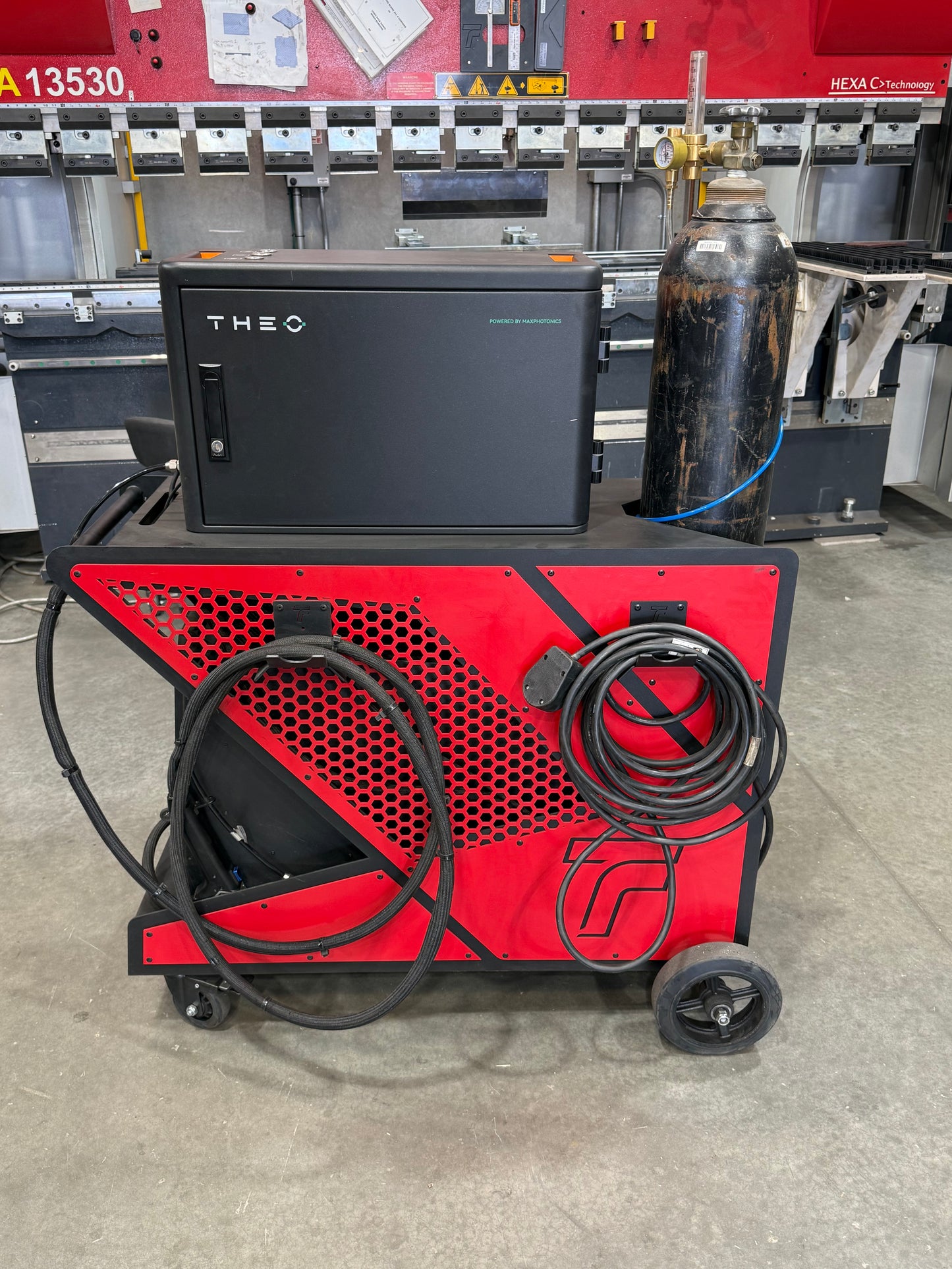 Laser Welding Cart DXF and Plans